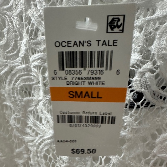 INC International Concepts white  Lace top Size Small - Picture 3 of 4